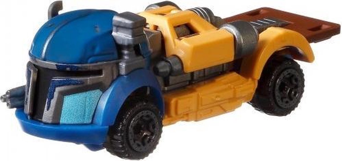 Hot Wheels Voertuig Star Wars Heavy Infantry 7 Cm Blauw/geel