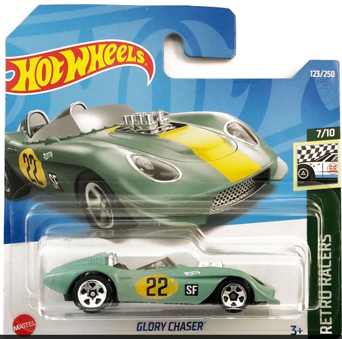 Hot wheels glory chaser - Die cast 1:64 - groen
