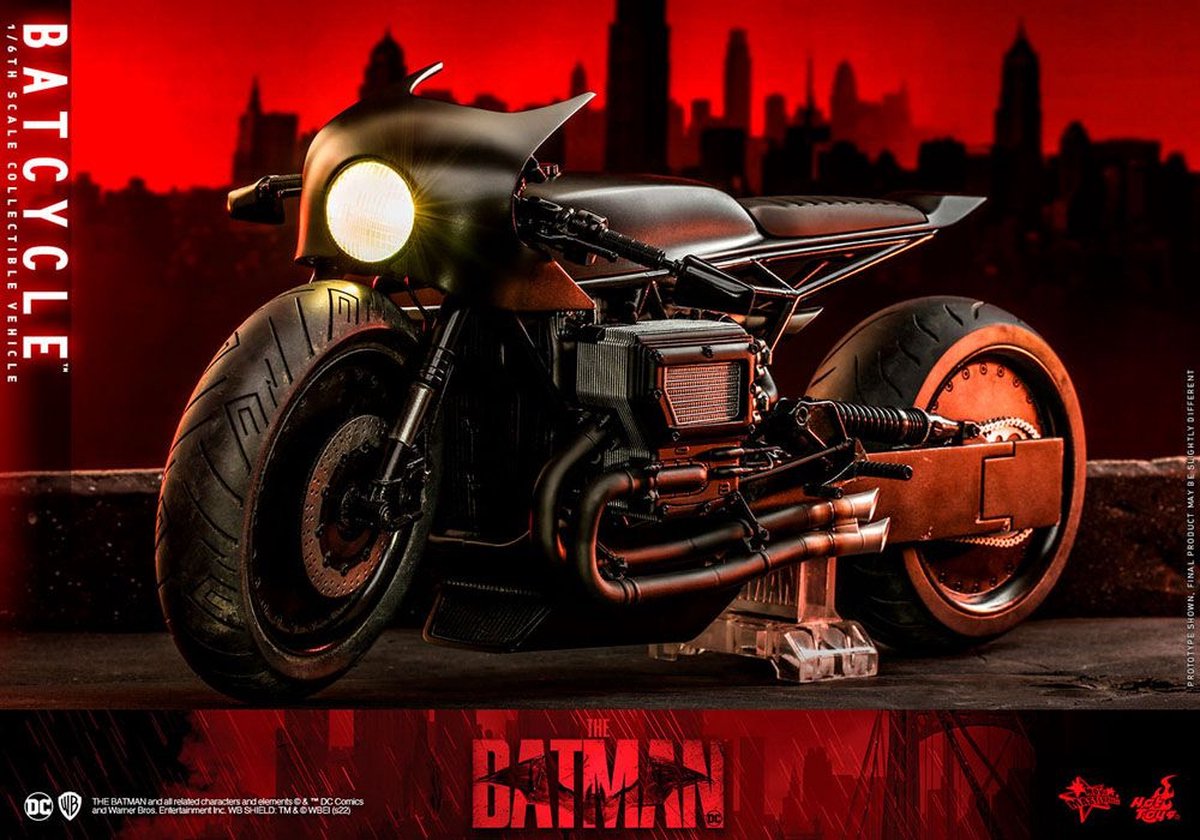 Hot Toys The Batman Movie Masterpiece Vehicle 1/6 Batcycle 42 cm Vehicles