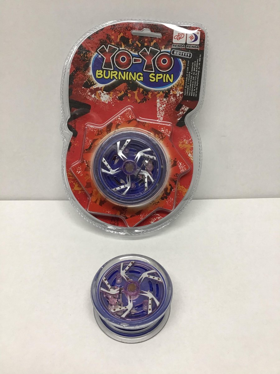 Hot toys Jojo burning spin met licht kleur blauw
