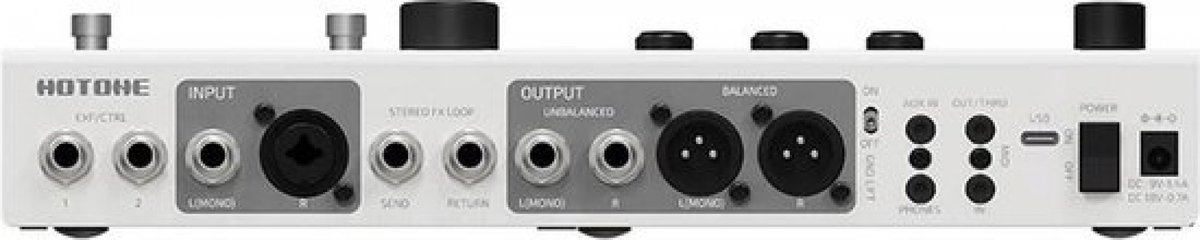 Hotone Ampero II Stage - Modeler voor live, studio of thuisgebruik