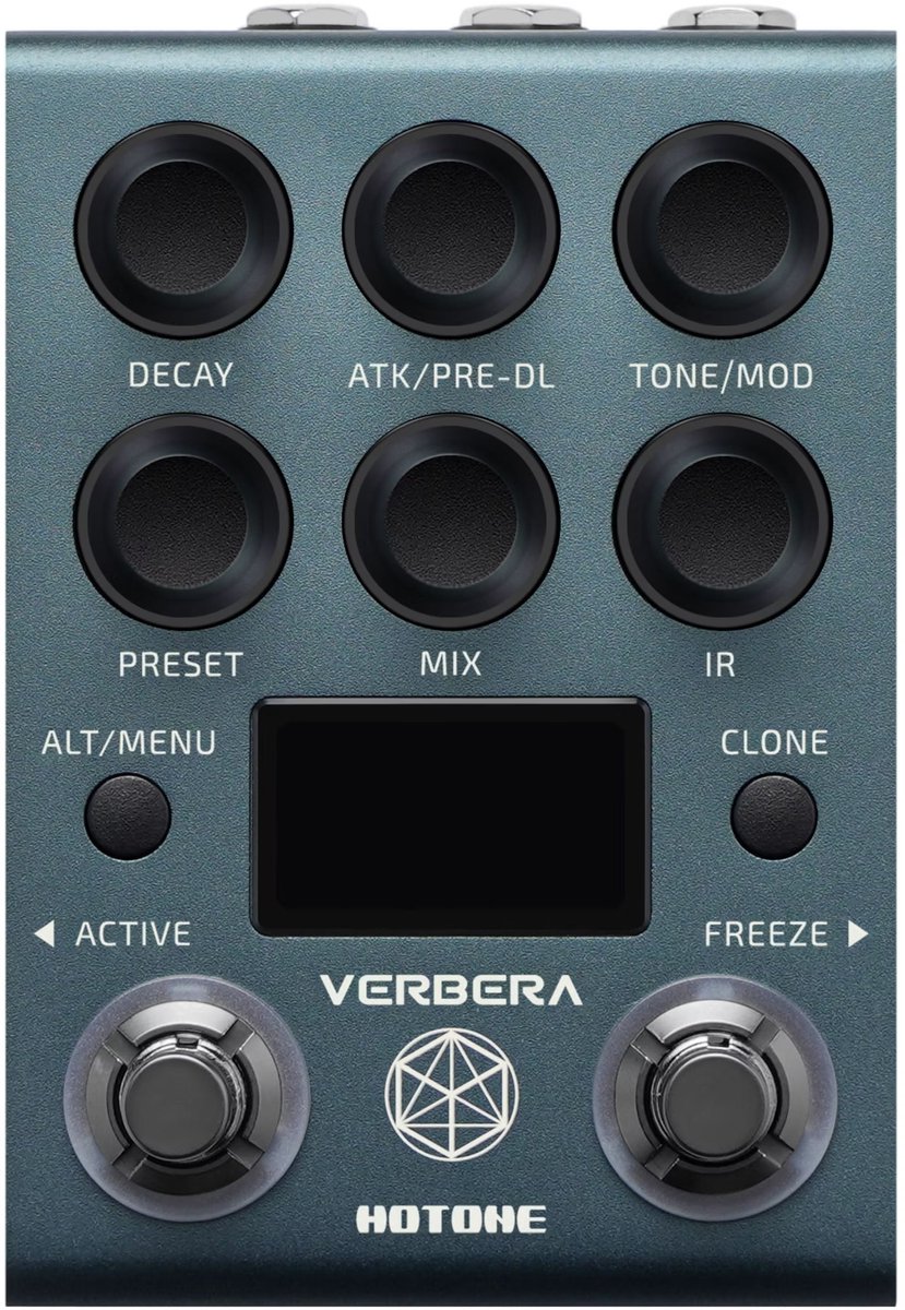 Hotone NC-200 Verbera Convolution Reverb - Effect-unit voor gitaren