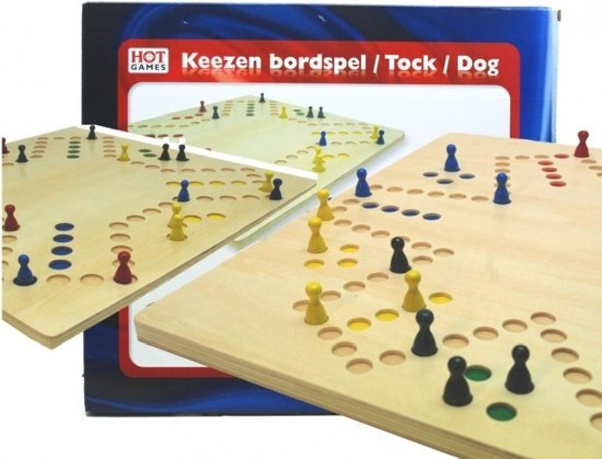 Keezen bordspel 4+6 pers.