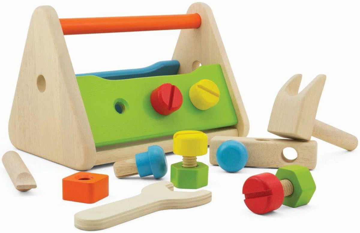 Pintoy Houten gereedschapskist