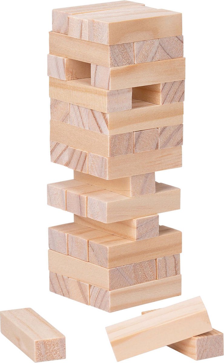 Houten Stapelspel, 36dlg.