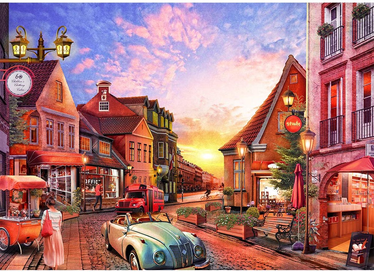 Huadada Morning Town Puzzel