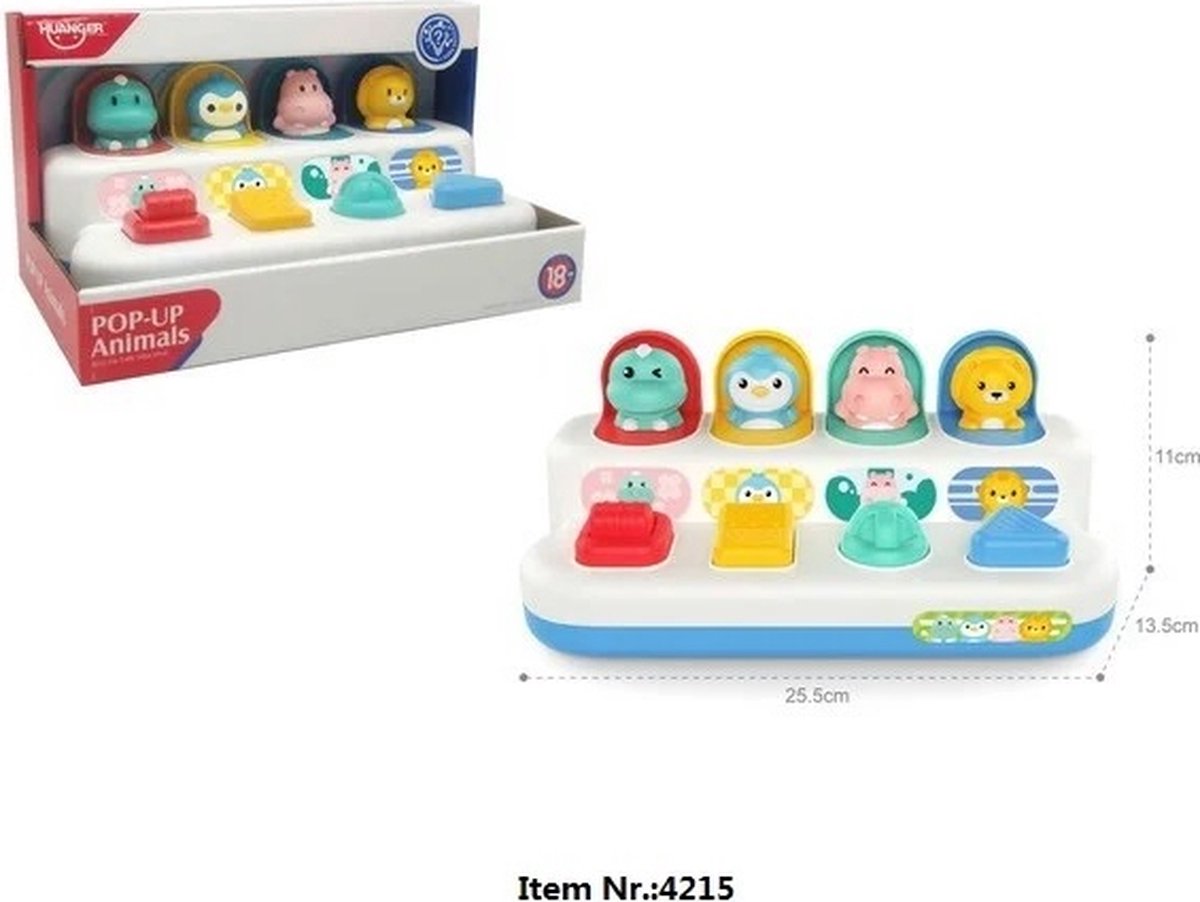 BABY POP UP ANIMALS