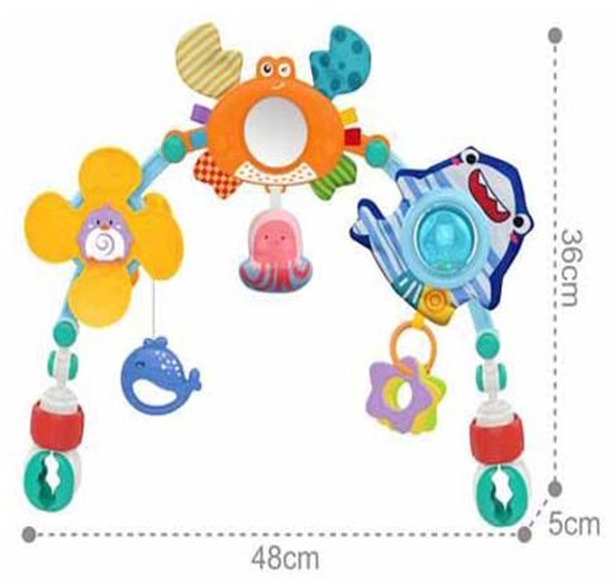 HUANGER OCEAN PLAY BOOG VOOR BED