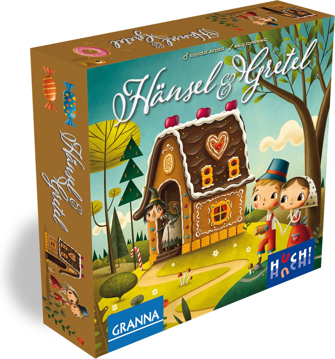 HUCH! Hänsel & Gretel 20 min Bordspel Familie