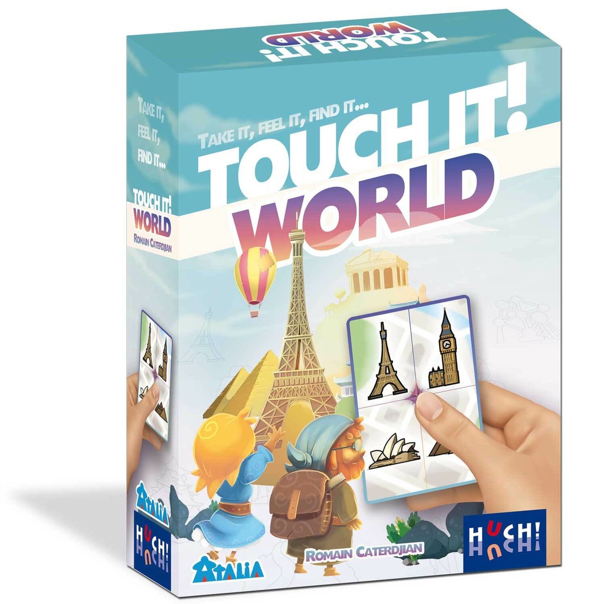 HUCH! TOUCH IT World, Kaartspel, Familie, 6 jaar, 5 min