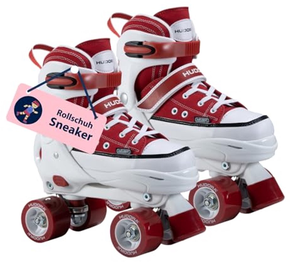 HUDORA Rolschaatsen Sneaker Amber, Maat 36-39