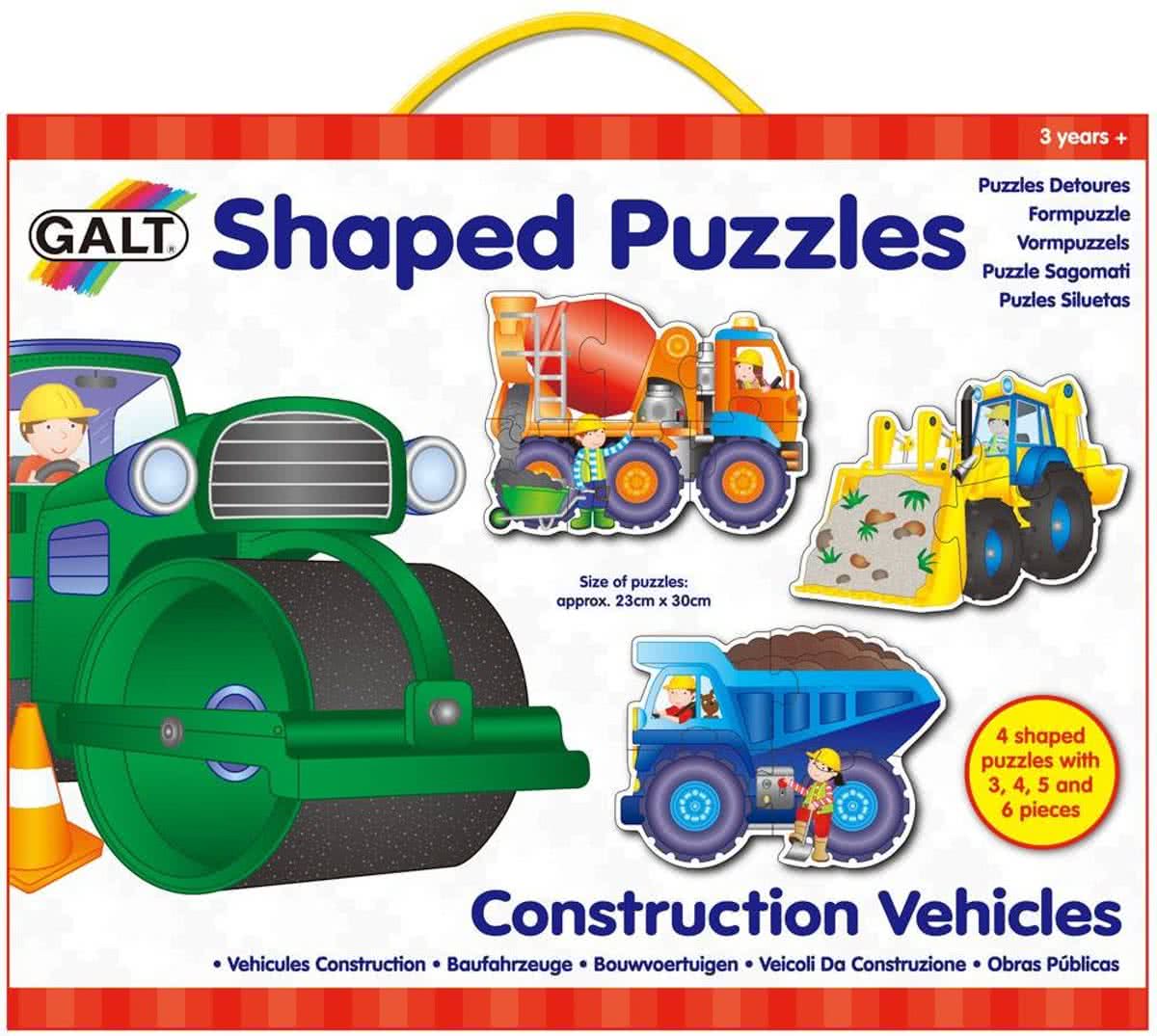Galt - Puzzel - Constructievoertuigen