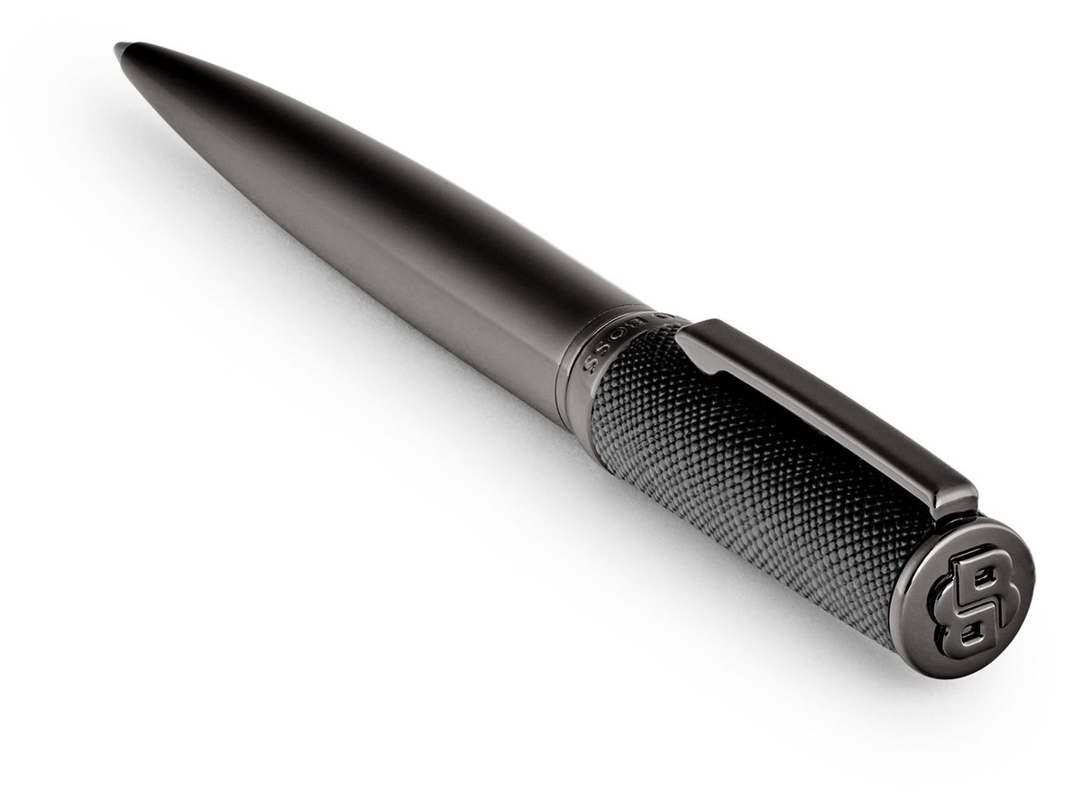 Balpen Double B Saffiano Black