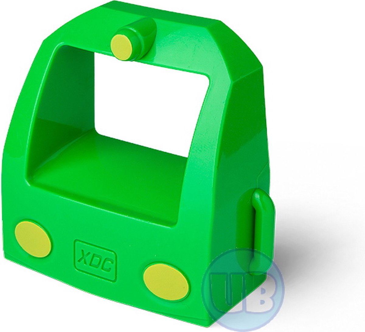 Goederentrein voorkant groen