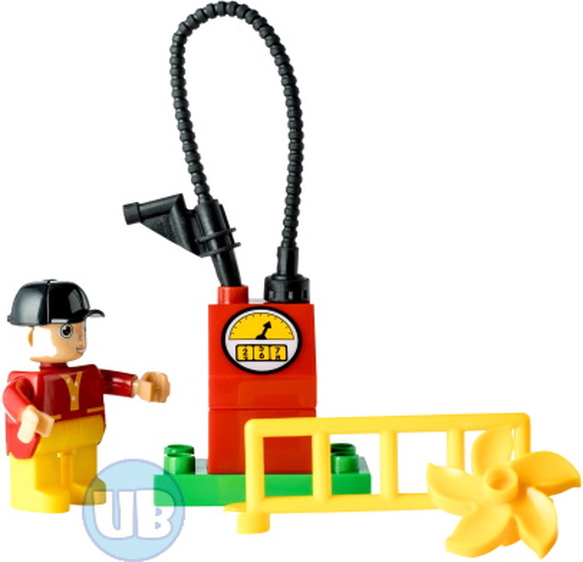 Tankstation voor elektrische trein