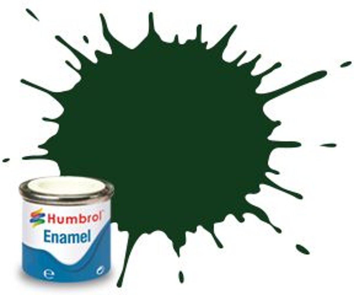 Humbrol - No 3 Brunswick Green  Gloss (Haq0040)