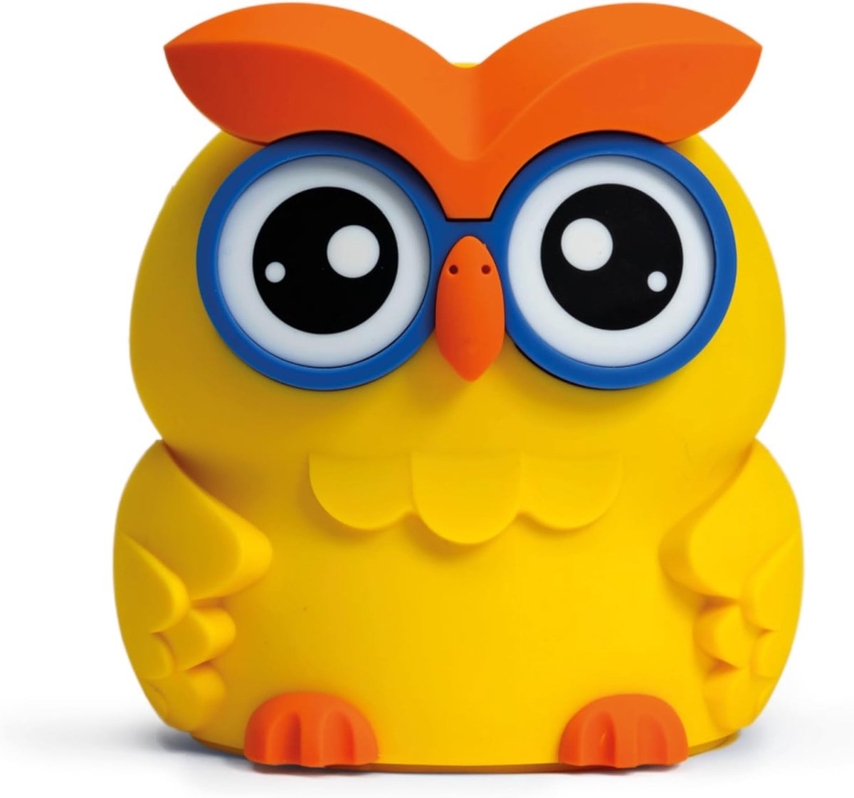 Huntex Digitale Uil Spaarpot Geel – Muntenteller voor Euro’s – Educatief Spaarpot Kinderen & Volwassenen – Met LCD Scherm - Inclusief Batterijen