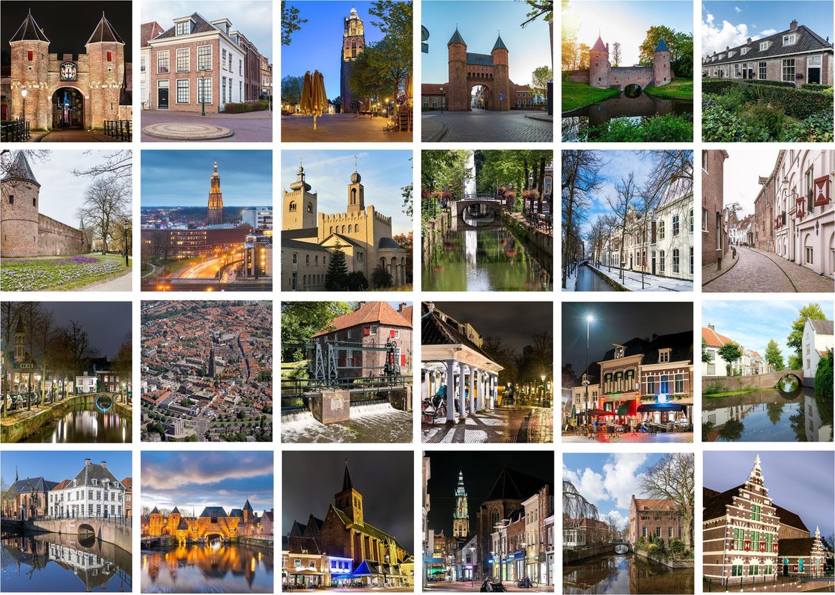 Cadeautip! Amersfoort memory - Amersfoort- Memory spel - 70 stuks