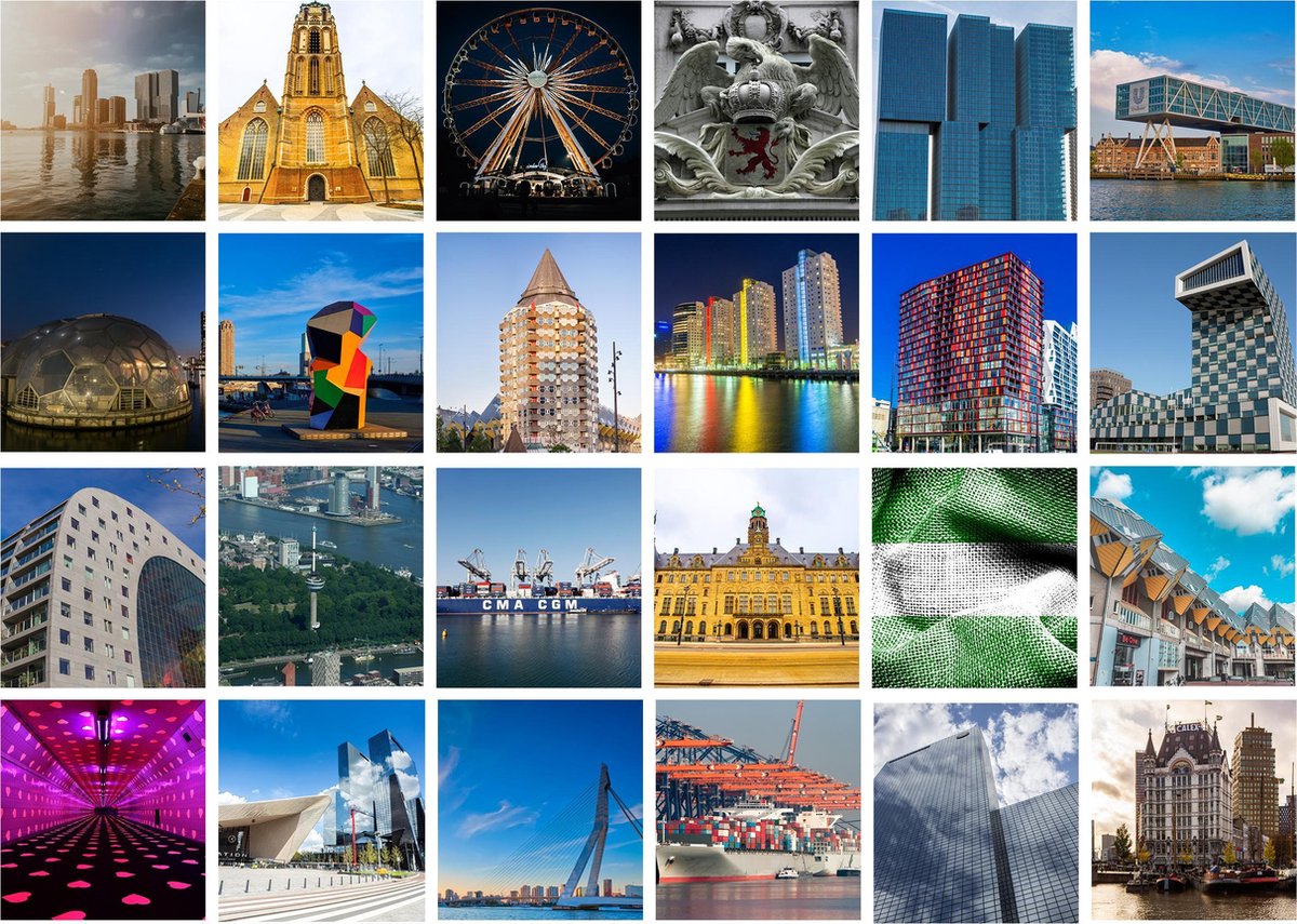 Cadeautip! Rotterdam memory - Rotterdam - Memory spel - 70 stuks