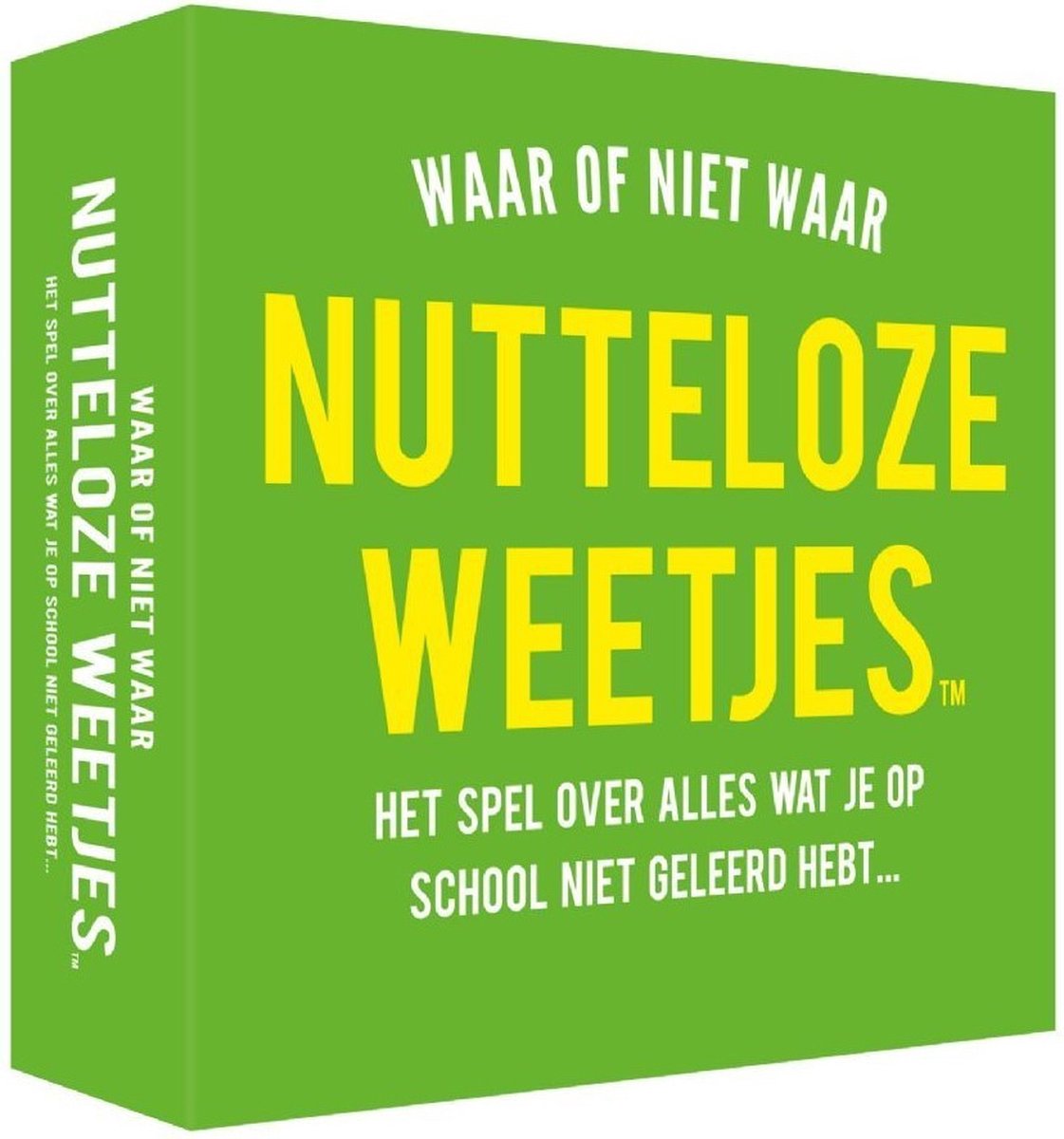 Hygge Games Nutteloze weetjes quiz - Gekke en grappige beweringen - Partyspel