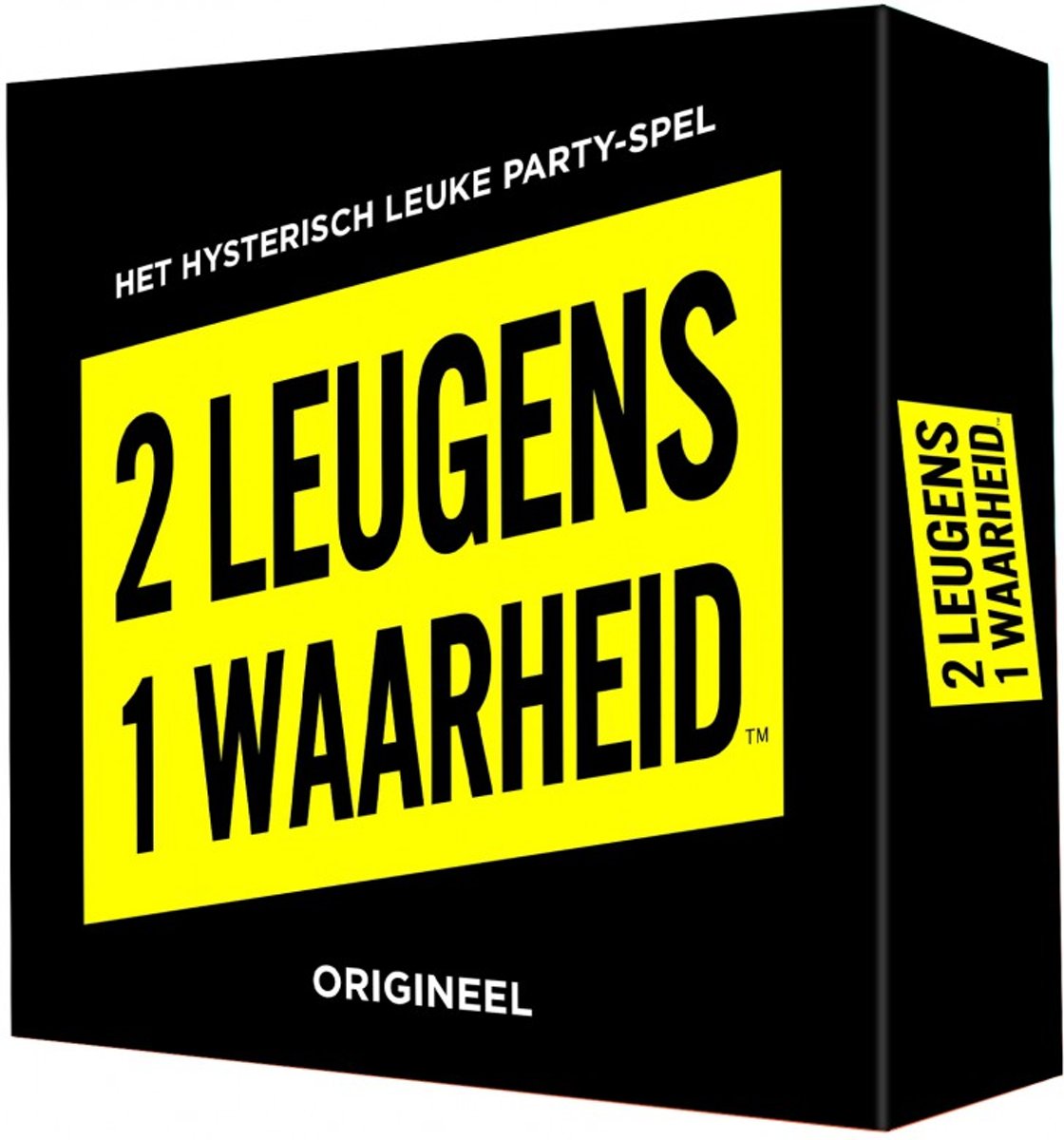 Party Game - Spel 2 Leugens 1 Waarheid - Hygge Games