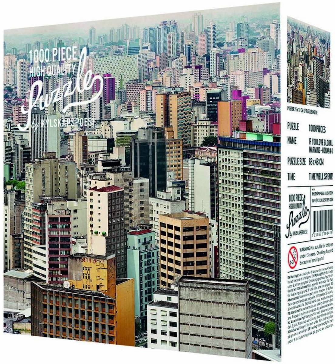Puzzel Sao Paulo (1000 pieces) - Hygge Games