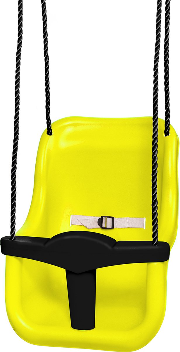 Horby Bruk - Schommelzit - Geel/Zwart - Kinderen