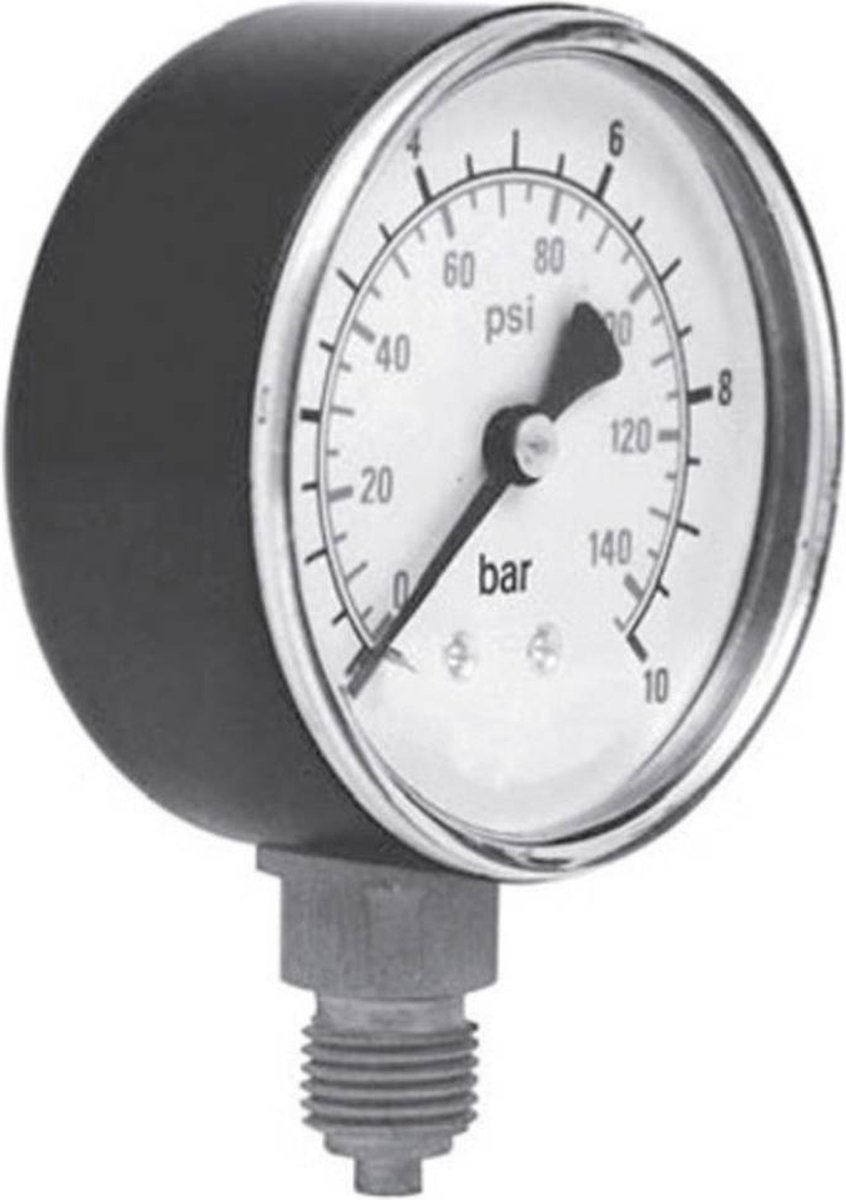 ICH Manometer 301.40.-1 Aansluiting (manometer): Onderkant -1 tot 0 bar Schroefdraad (buiten) 1/8 1 stuk(s)