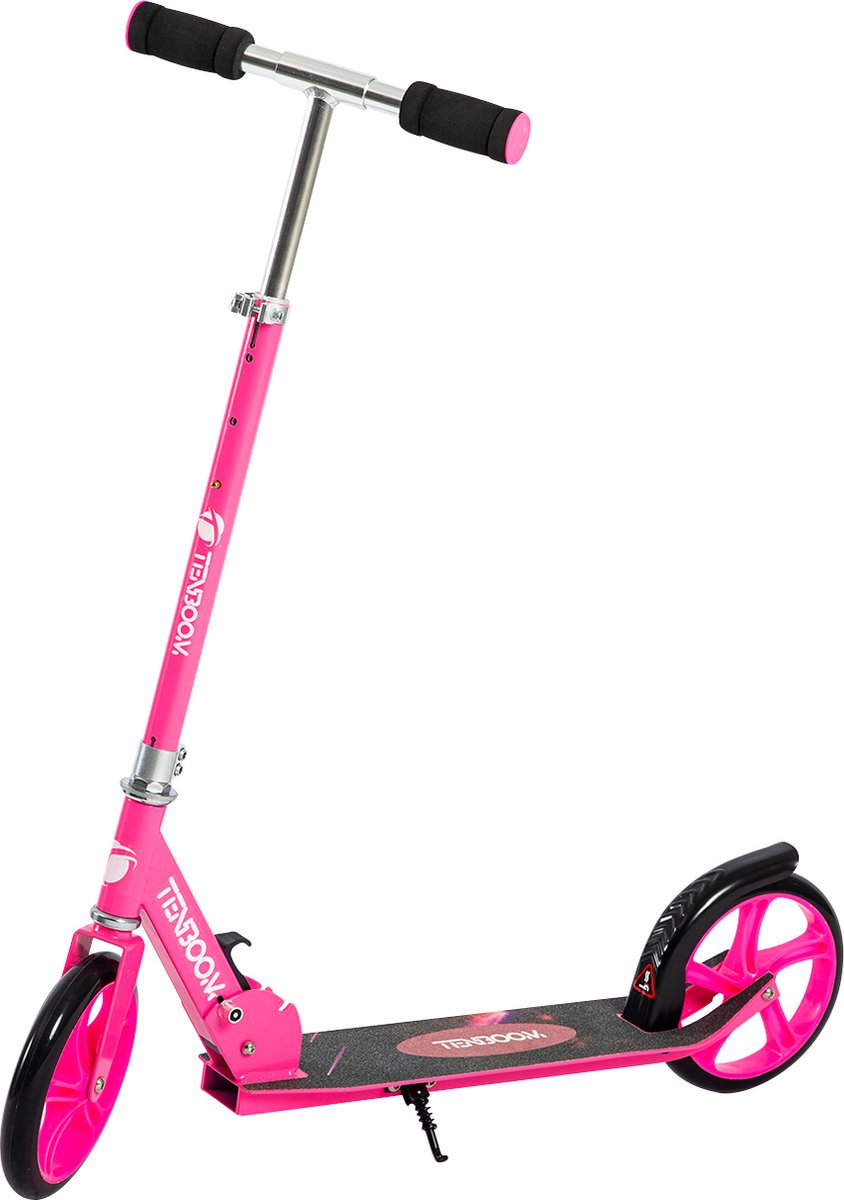 IKIDO Step volwassenen - Opvouwbaar - autopeds dames - meisjes stepperbike - In hoogte verstelbaar - Scooter - stapfiets bike - Roos