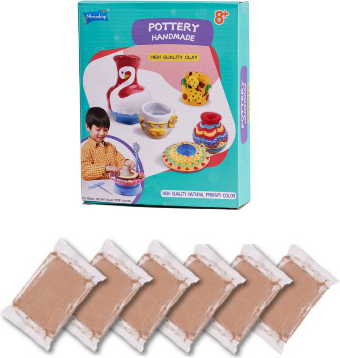 Kleibouillon voor pottenbakkersschijf 1200g