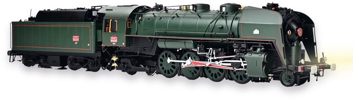 IXO Collections Modelbouwpakket - 023 Locomotive 141-R Type Mikado - Franse Stoomlocomotief Metalen - 1:32 -
