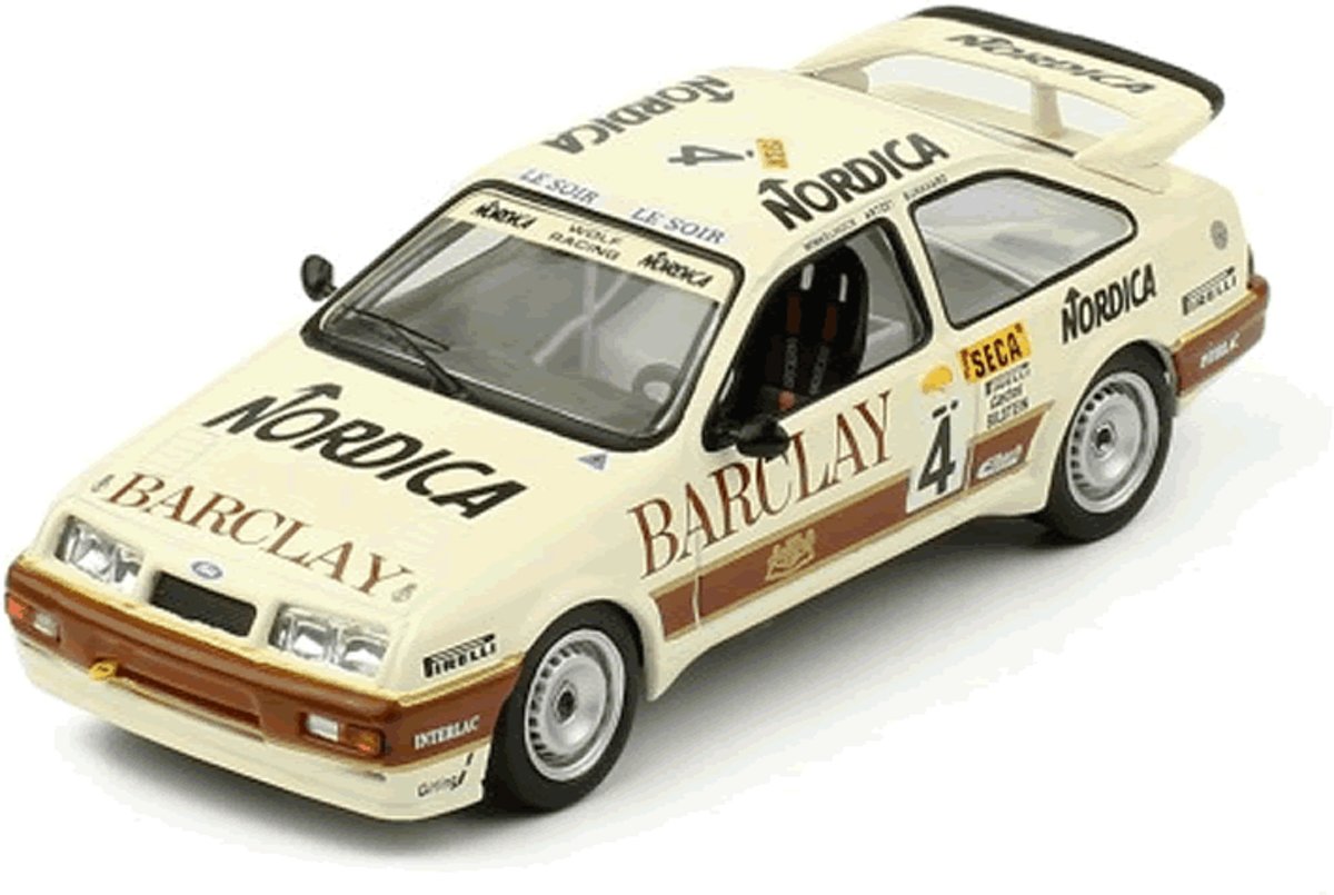 Ford Sierra RS Cosworth - 24h Spa 1987 -Barclay - Ixo modelauto  1:43