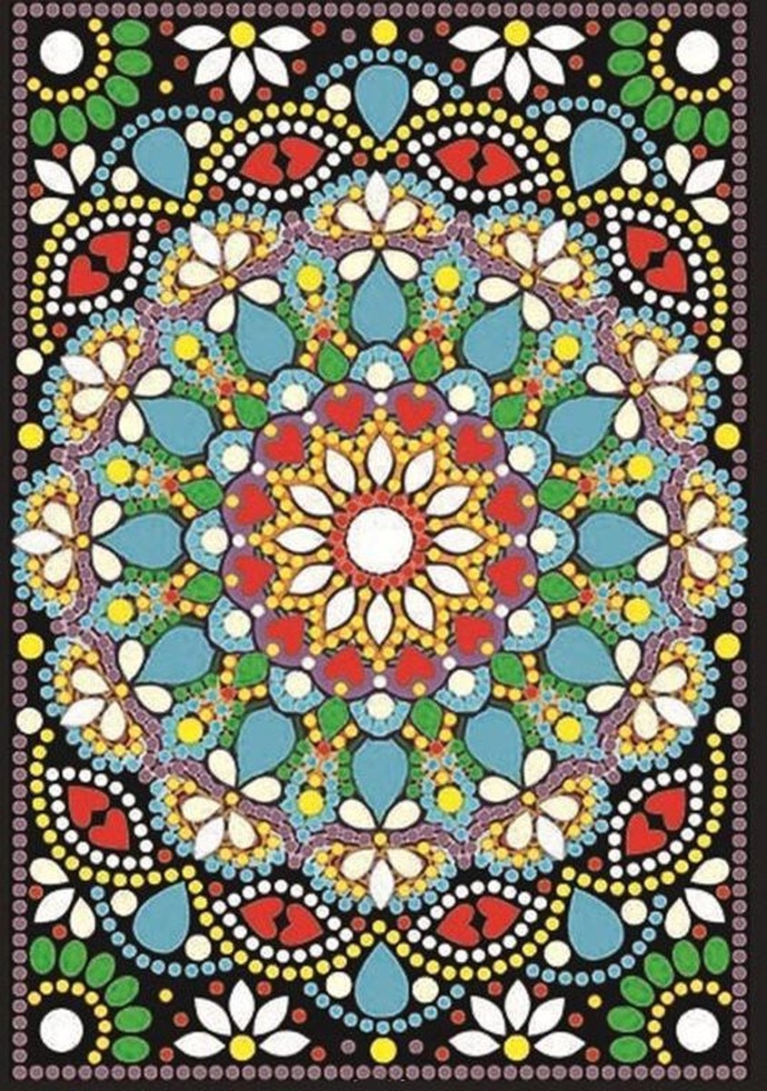 Diamond Painting Pakket Volledig Volwassenen - Mandala Notitieboekje a5 - Kinderen