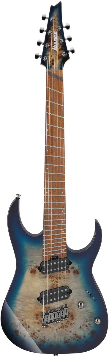 Ibanez RGMS7PB-CBS Cosmic Blue Star Burst - Elektrische gitaar