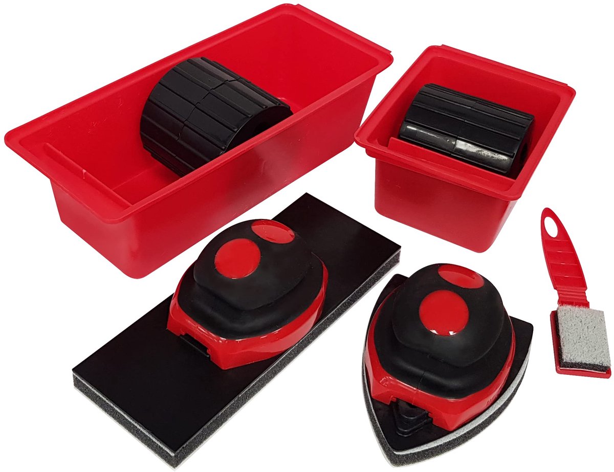 Ibenzoa® Anti-Druppel Set, Professionele Schilderset - 5-Delig voor Muren & Plafond