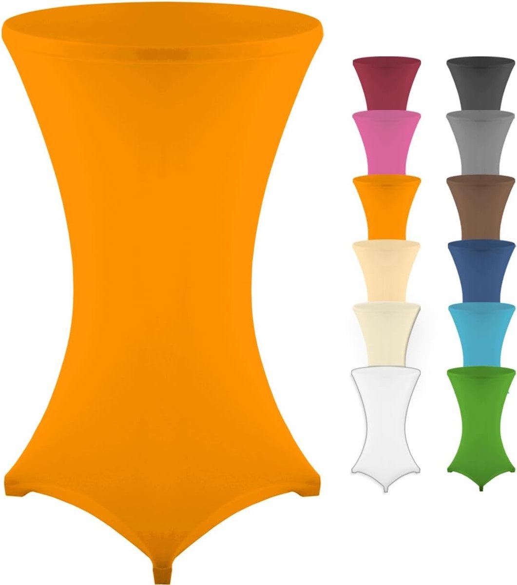 Ibenzoa® Beschermende Tafelhoeve van Katoen, Geschikt voor Tafels tot 80 cm Diameter, Diverse Kleurvarianten