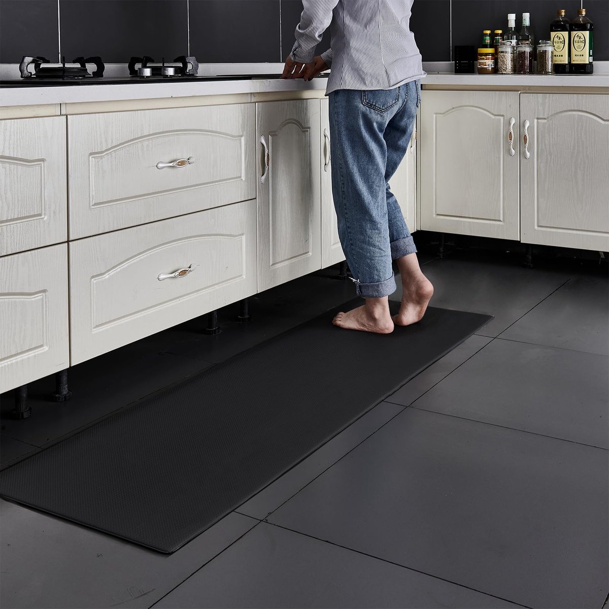 Ibenzoa® Comfortabele en Keukenmat voor Huis en Kantoor