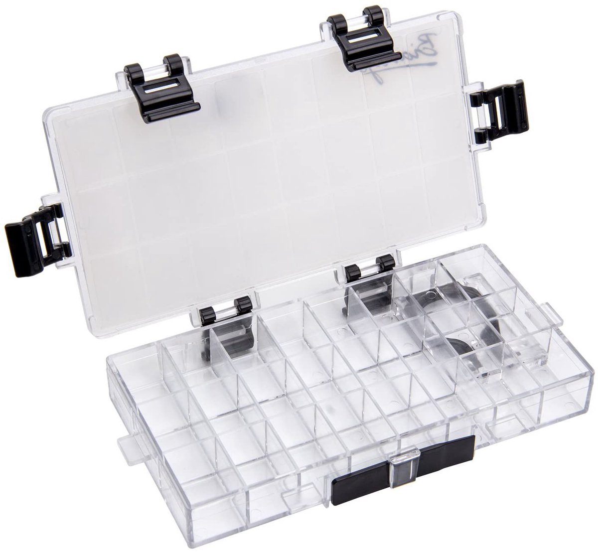 Ibenzoa® Prachtige Transparante Kunststof Paletbox voor Aquarel, Gouache en Olieverf Schilderijen Opbergen