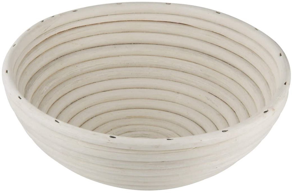 Ibenzoa® Rotan Broodmand 22 cm - Natuurlijke Zuurstofvoorziening voor Perfect Brood