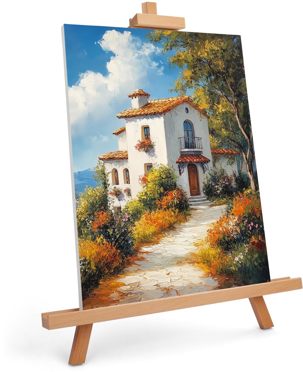  ® Tafelkunst Houten Verstelbare Driepoot Tafelstandaard voor Schilderen en Tentoonstellen