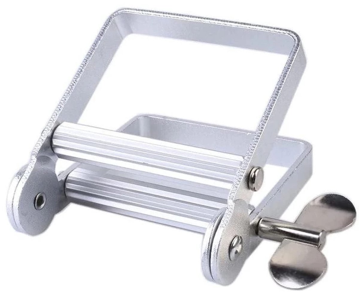 Ibenzoa® Tubeknijper voor Efficiënt Gebruik van Tandpasta, Cosmetica en Meer - Metalen Tube Wringgereedschap