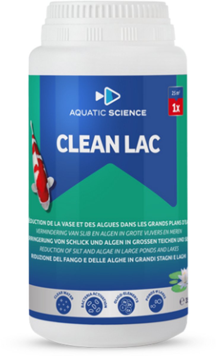 Ichi Pond Clean-Lac 0,35 kg - 25 m² - Aquatic Science
