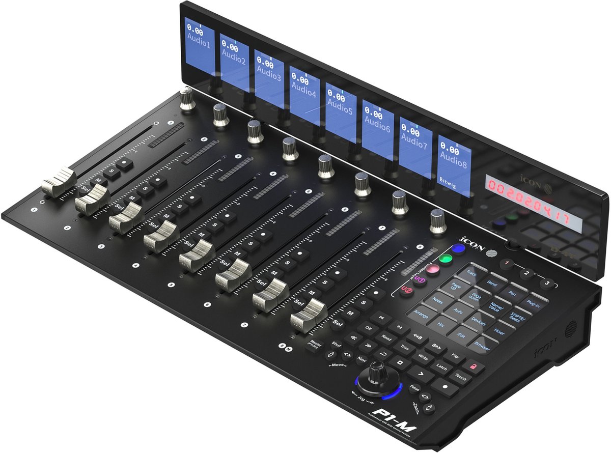 iCON P1-M/D4-T Display Bundle - DAW controller