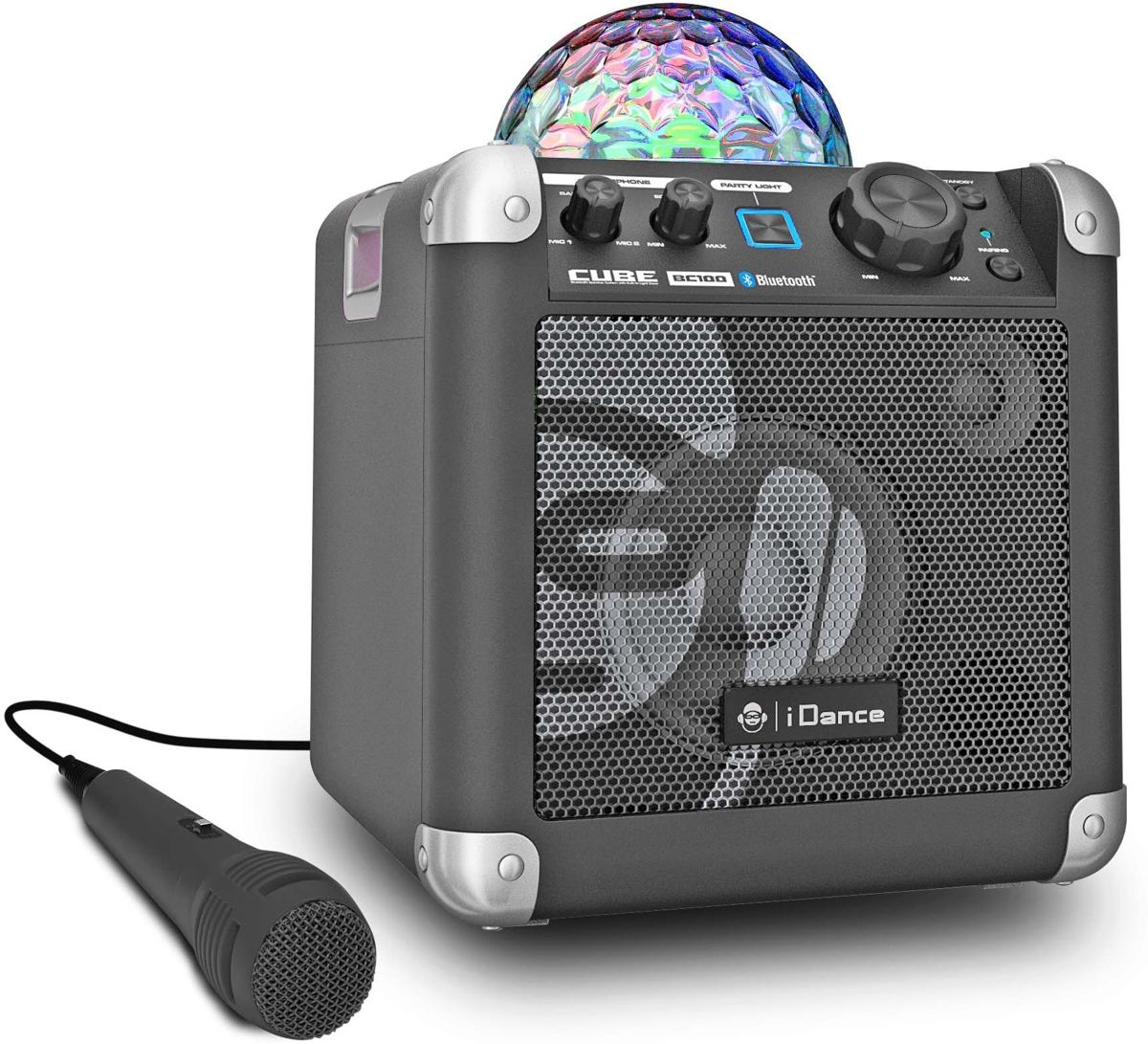 iDance Sing Cube BC100 Zwart