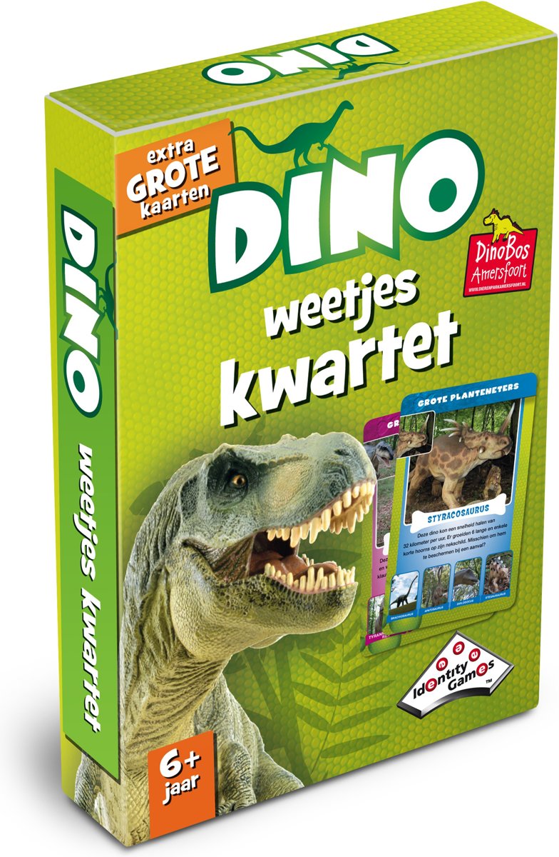 Dino Weetjeskwartet - Kaartspel - Special Edition