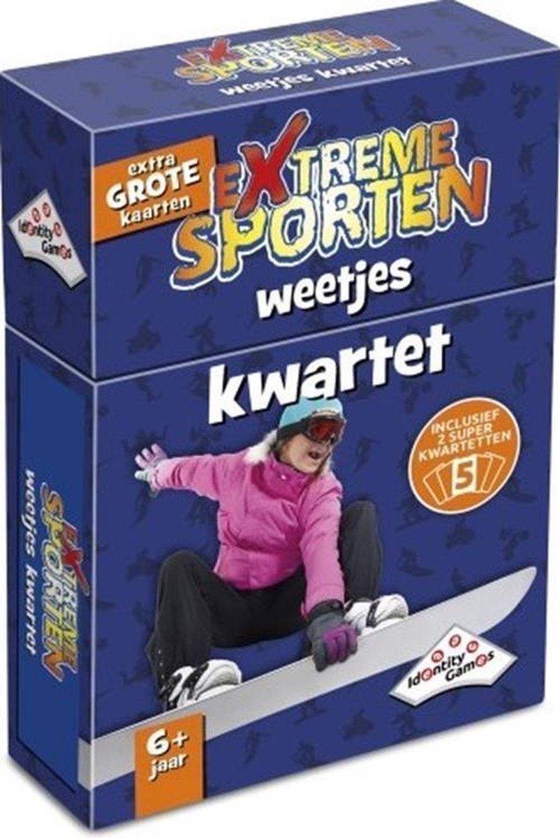 Extreme sporten weetjes kwartet