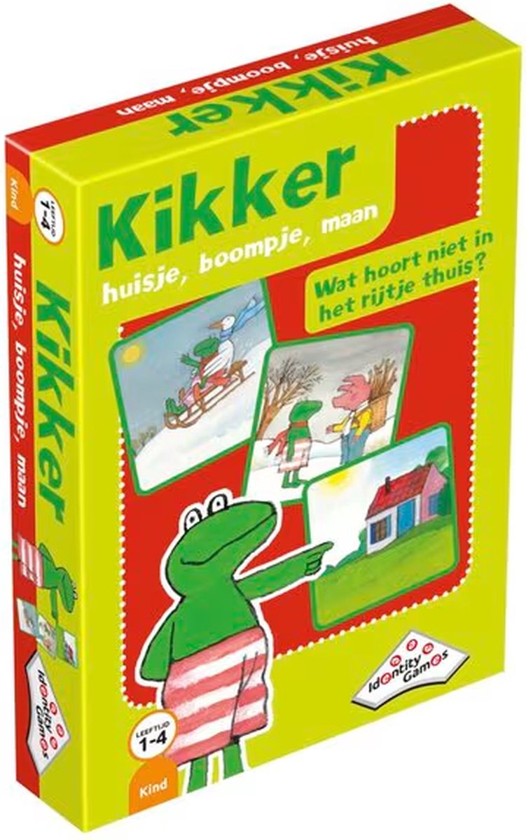 Identity Games Kikker Huisje Boompje Maan Spel - Spel voor Peuters