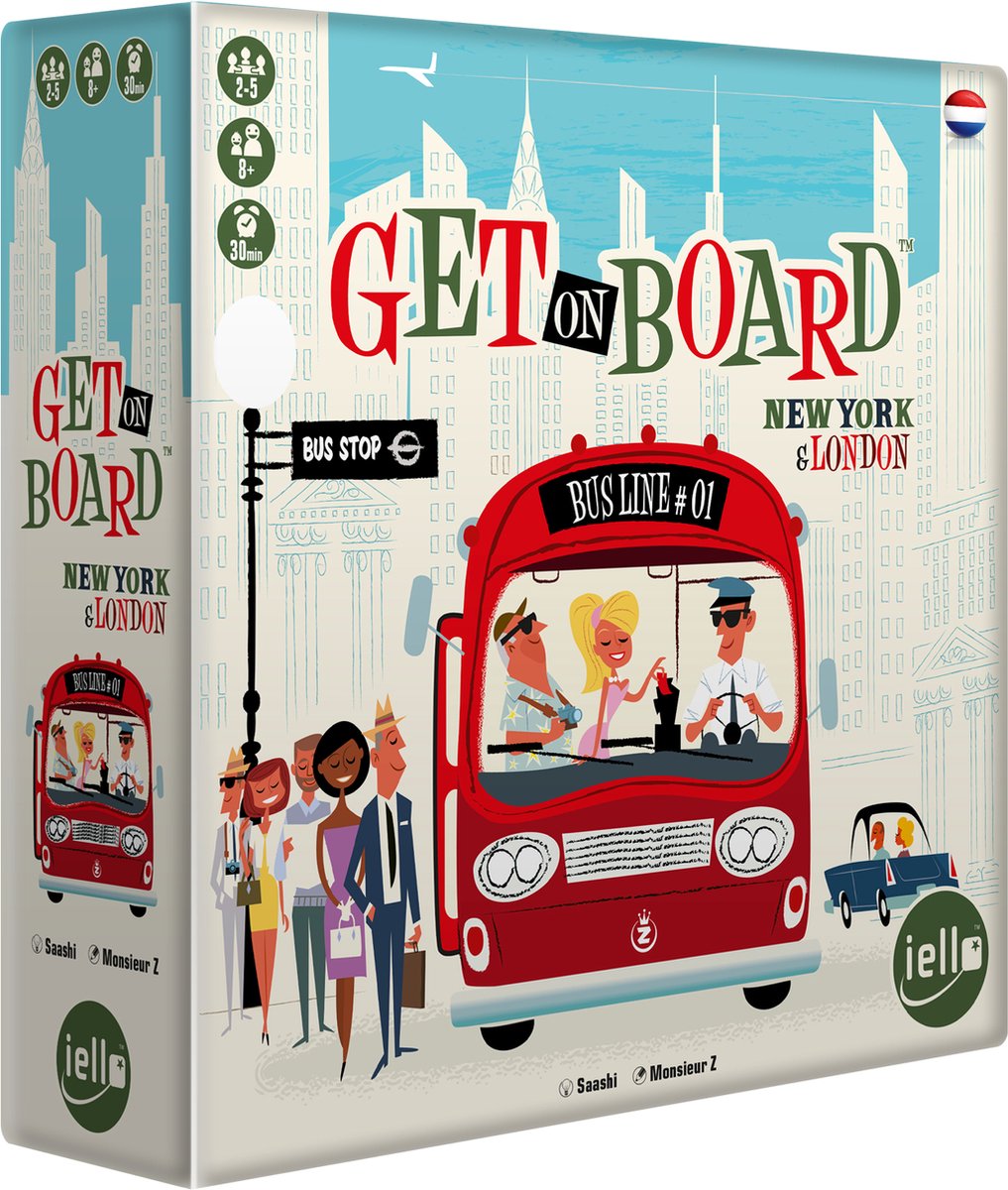 Get On Board New York & London - Bordspel - Nederlandstalig