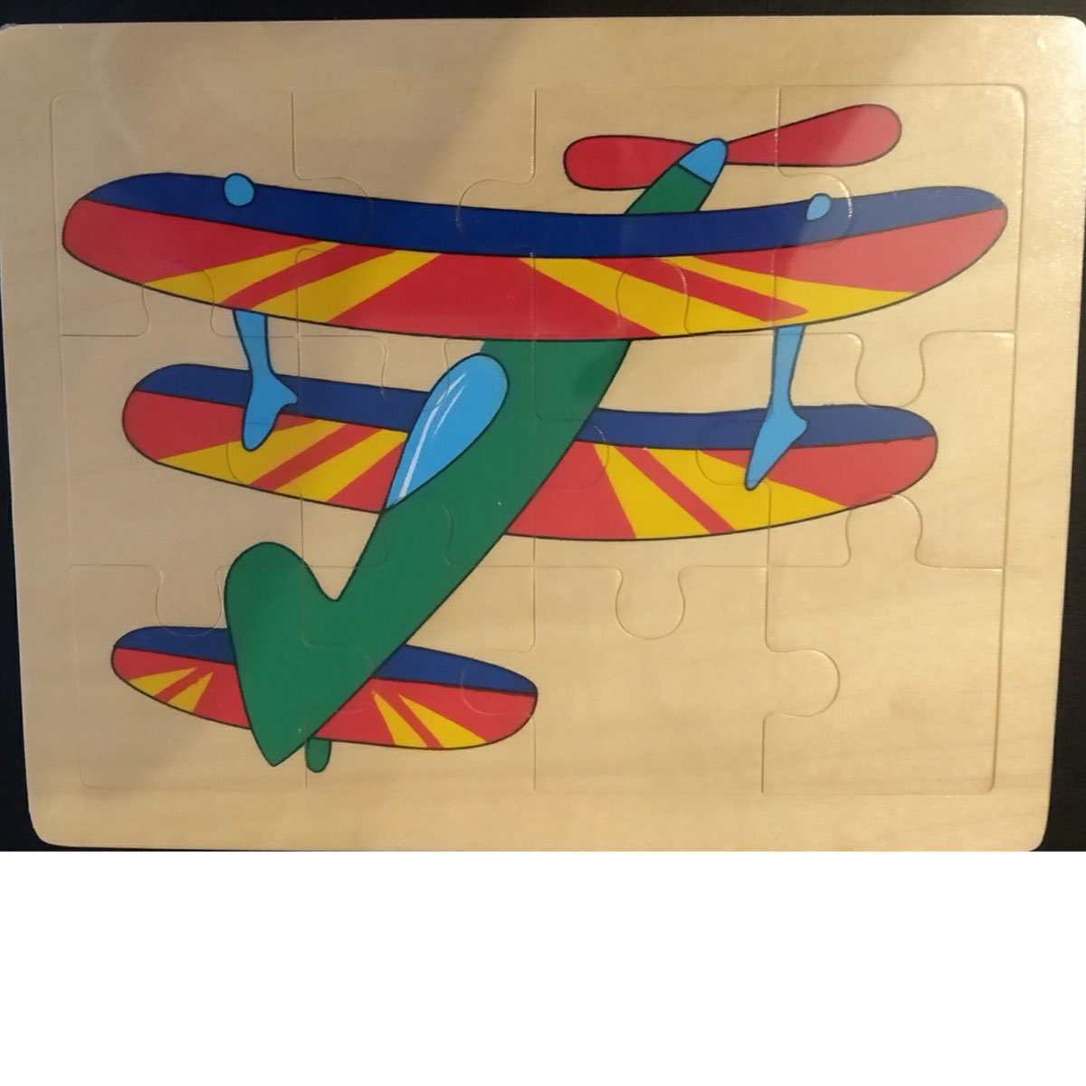 Legpuzzel mini - vliegtuig