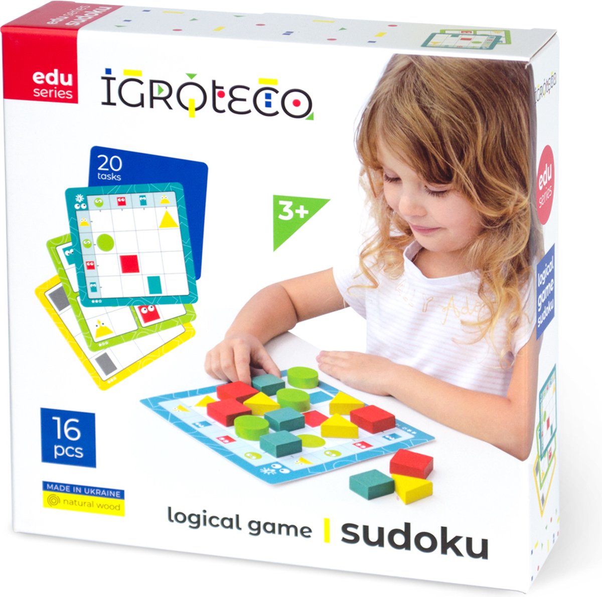 Houten speelgoed Sudoku uit Ukraine